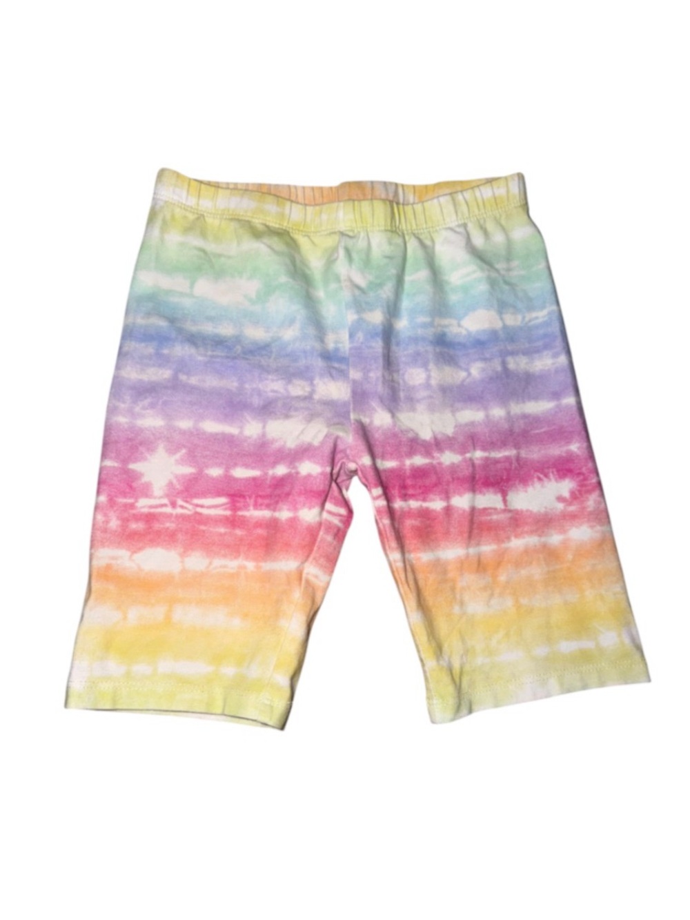Place Tie-Dye Rainbow Bike Shorts